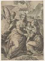 Free download Madonna and Child with Saints (after Parmigianino) free photo or picture to be edited with GIMP online image editor