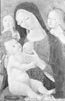 Free download Madonna and Child with Two Angels free photo or picture to be edited with GIMP online image editor