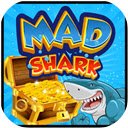 Mad Shark Game Gather Fish and Avoid Dangerous Obstacles!  screen for extension Chrome web store in OffiDocs Chromium