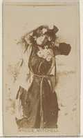 Free download Maggie Mitchell, from the Actors and Actresses series (N45, Type 8) for Virginia Brights Cigarettes free photo or picture to be edited with GIMP online image editor