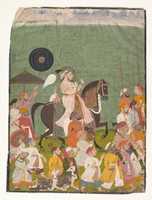 Free download Maharana Jagat Singh II in Procession free photo or picture to be edited with GIMP online image editor