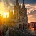 Majestic Cathedral at Golden Hour  screen for extension Chrome web store in OffiDocs Chromium