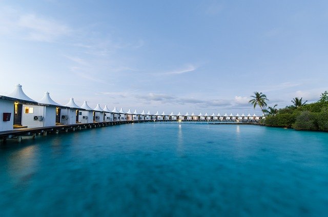 Free download maldives ha kula island water house free picture to be edited with GIMP free online image editor