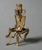 Free download Male Figure on Stool (tunjo) free photo or picture to be edited with GIMP online image editor