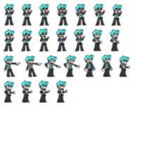 Free download Male Hatsune Miku sprites (FNF) free photo or picture to be edited with GIMP online image editor