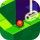 Mallet Mania Game Swing your way through arcade mini golf fun!  screen for extension Chrome web store in OffiDocs Chromium