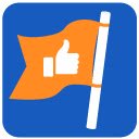 Manager page liked on Facebook  screen for extension Chrome web store in OffiDocs Chromium