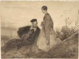 تنزيل Man and Woman in a Landscape تنزيل مجاني ، ربما صورة مجانية أو صورة Faust and Marguerite لتحريرها باستخدام محرر صور GIMP عبر الإنترنت