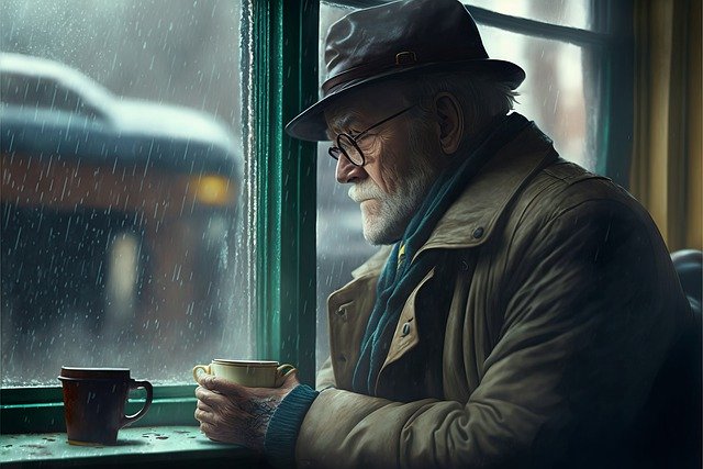 Free download man drink rain weather cold hot free picture to be edited with GIMP free online image editor