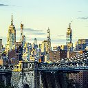 Manhattan from Brooklyn Bridge  screen for extension Chrome web store in OffiDocs Chromium