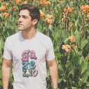 Man in front of flower garden  screen for extension Chrome web store in OffiDocs Chromium