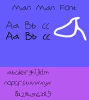 Free download Man Man Font free photo or picture to be edited with GIMP online image editor