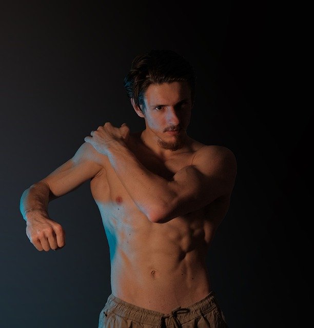 Free download man model portrait pose fitness free picture to be edited with GIMP free online image editor