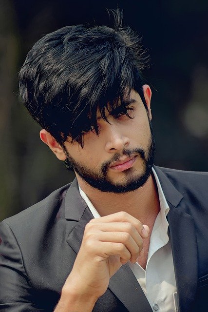 Free download man model young beard suit formal free picture to be edited with GIMP free online image editor