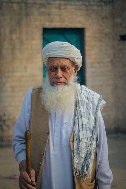 Free download man old beard muslim peshawar free picture to be edited with GIMP free online image editor