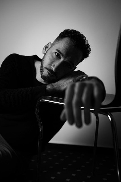 Free download man portrait model mood free picture to be edited with GIMP free online image editor