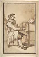 Free download Man Seated at a Keyboard Instrument free photo or picture to be edited with GIMP online image editor