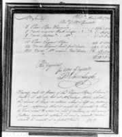 Free download Manuscript of a Receipted Bill for Wallpaper free photo or picture to be edited with GIMP online image editor