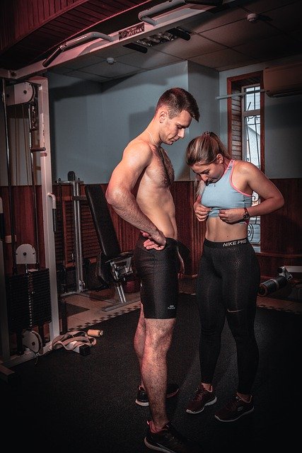 Free download man woman fitness models gym free picture to be edited with GIMP free online image editor