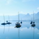 Many boats on the lake  screen for extension Chrome web store in OffiDocs Chromium