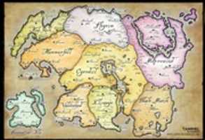 Free download Map of Tamriel free photo or picture to be edited with GIMP online image editor