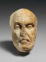 Free download Marble portrait head of the philosopher Chrysippos free photo or picture to be edited with GIMP online image editor