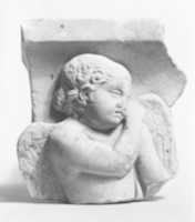 Free download Marble sarcophagus fragment: Eros leaning on a reversed torch free photo or picture to be edited with GIMP online image editor