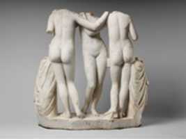 Free download Marble Statue Group of the Three Graces free photo or picture to be edited with GIMP online image editor