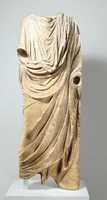Free download Marble statue of a togatus (man wearing a toga) free photo or picture to be edited with GIMP online image editor