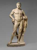 Free download Marble statue of a youthful Hercules free photo or picture to be edited with GIMP online image editor