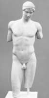 Free download Marble statue of the so-called Stephanos Youth free photo or picture to be edited with GIMP online image editor