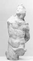 Free download Marble statuette of a male figure with shaggy hair free photo or picture to be edited with GIMP online image editor