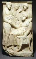 Free download Marble stele (grave marker) of a man free photo or picture to be edited with GIMP online image editor