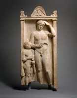 Free download Marble stele (grave marker) of Sostratos free photo or picture to be edited with GIMP online image editor