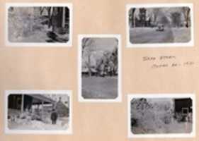 Free download March 26, 1934, Fairbury, Illinois, Snowstorm free photo or picture to be edited with GIMP online image editor