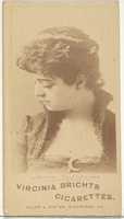 Free download Marie Burroughs, from the Actors and Actresses series (N45, Type 1) for Virginia Brights Cigarettes free photo or picture to be edited with GIMP online image editor