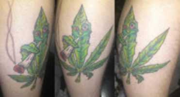 Free download Marijuana smoking marijuana tattoo free photo or picture to be edited with GIMP online image editor