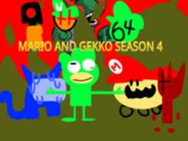 Free download Mario And Gekko Season 4 Thumbnail free photo or picture to be edited with GIMP online image editor