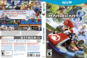 Free download Mario Kart 8 Wii U Box Art free photo or picture to be edited with GIMP online image editor
