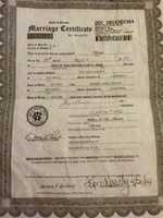 Free download Marriage Certificate Paul Dale Roberts Deanna Jaxine Stinson free photo or picture to be edited with GIMP online image editor