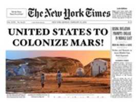 Free download Mars Headline free photo or picture to be edited with GIMP online image editor