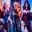 Ecran Marvel Super Girls pour extension Chrome web store dans OffiDocs Chromium