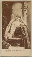 Free download Mary Anderson, from the Actors and Actresses series (N45, Type 7) for Dixie Cigarettes free photo or picture to be edited with GIMP online image editor
