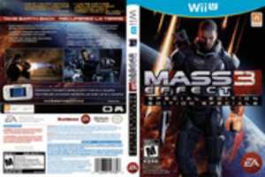 Descarga gratis Mass Effect 3: Edición especial Wii U Box Art foto o imagen gratis para editar con el editor de imágenes en línea GIMP