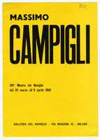 Free download Massimo Campigli, Galleria del Naviglio, 26 marzo-8 aprile 1960 free photo or picture to be edited with GIMP online image editor