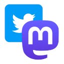 Mastodonhandvatten in Twitter-scherm voor uitbreiding Chrome webwinkel in OffiDocs Chromium