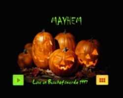 הורדה חינם Mayhem - Live in Bischofswerda (1998 תמונה או תמונה בחינם לעריכה עם עורך התמונות המקוון GIMP