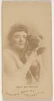 Free download May Myrrick, from the Actors and Actresses series (N45, Type 1) for Virginia Brights Cigarettes free photo or picture to be edited with GIMP online image editor