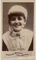 Free download May Robson, from the Actors and Actresses series (N45, Type 6) for Virginia Brights Cigarettes free photo or picture to be edited with GIMP online image editor