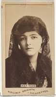 Free download May Yohe, from the Actors and Actresses series (N45, Type 1) for Virginia Brights Cigarettes free photo or picture to be edited with GIMP online image editor